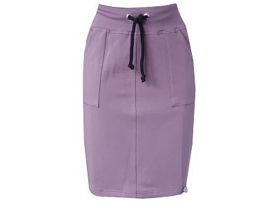 Volnočasová sukně ve fialovo šedé barvě - vel.36