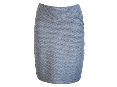 Modrá sukně s plastickým vzorem - vel.38