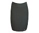 Černá sukně s plastickým vzorem - vel.42