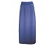 Tmavě modrá dlouhá sukně s kapsami - vel.38